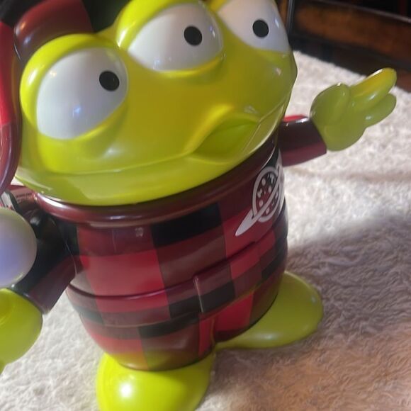 Disney popcorn bucket 2019 holiday toy story pajamas, alien toy story - Picture 3 of 8